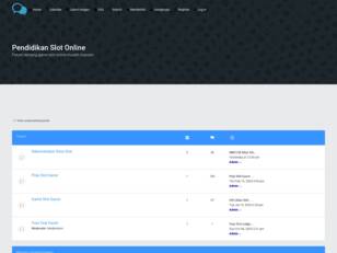 Pendidikan Slot Online