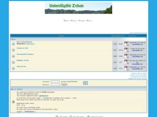 Unintelligible Debate